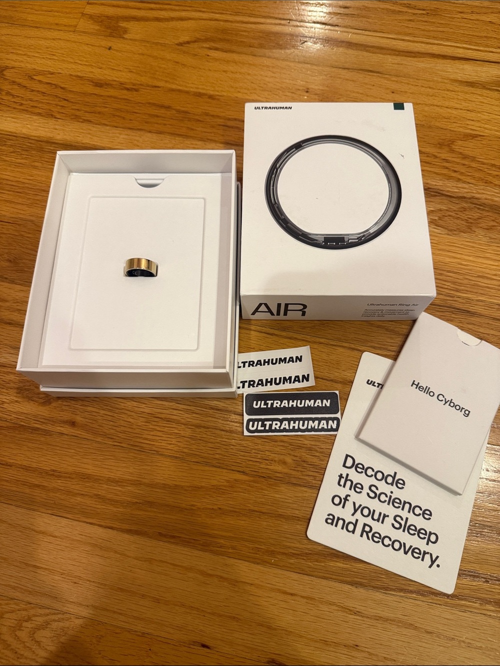 Ultra human Air Smart Ring - Gold